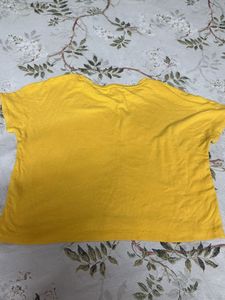 Sunny Yellow Basic T-Shirt