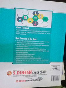 Dinesh Lab Manual in Science Class X