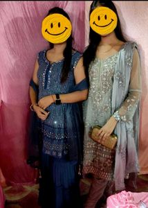 beautiful party wear suit