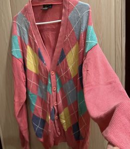 Argyle Cardigan