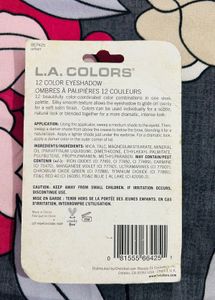 L.A. Colors 12 Color Eyeshadow Palette