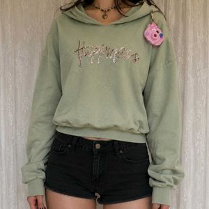 *happiness green hoodie ♡‧₊˚*