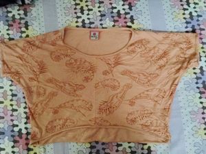 2-Piece Printed Crop Top Combo