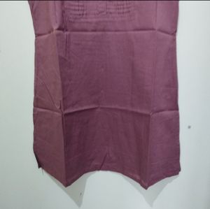 Sritika Burnt brick Or Mauve color kurti