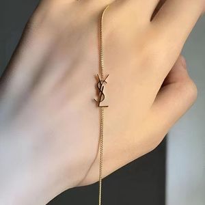 YSL Bracelet (stainless steel 18k gold plated)