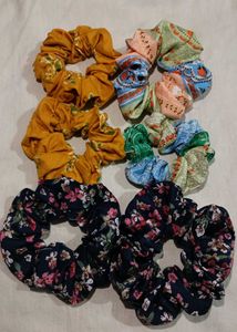 Scrunchie 16 Hair Ties Set