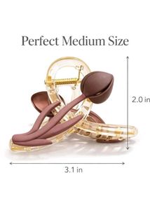 Tulip Flower Hair Claw Clip