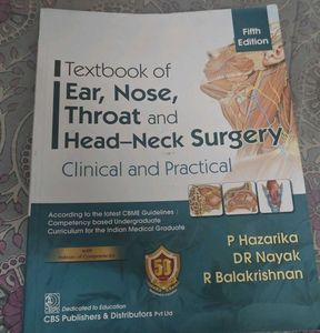Textbook of ENT Hazarika
