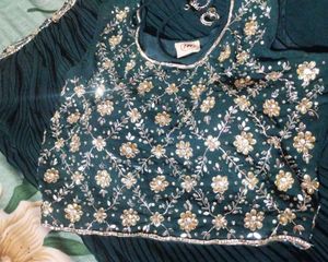 Elegant Green Lehenga Choli Set