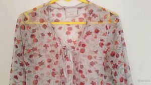 Floral Print Authentic Style Shrug