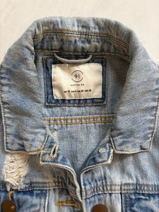 Distressed Denim Jacket