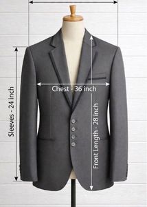 Men's Classic Grey Blazer
