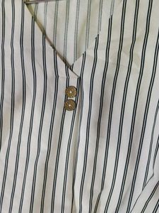 Striped V-Neck Top