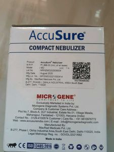 AccuSure Compact Nebulizer
