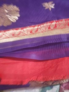 cotton blend saree