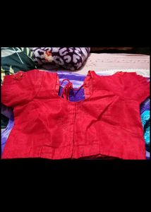 Red Saree Blouse