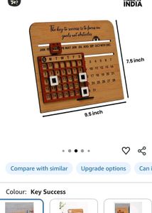 Inspirational Wood Alltime Calendar