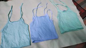 Pack of 3 Camisole Tops 0-6 month baby