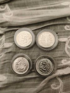 Silver Coins - Lot of 4 - 999 hallmark