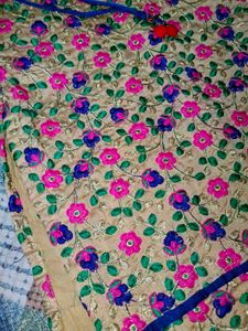 Embroidered Silk Kurta