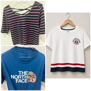 Combo of 3 Crop T shirts Imported (Unused)