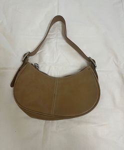 Tan Leather Shoulder Bag