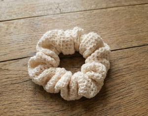 handmade chrochet scrunchie combo