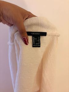 Knitted Cut out sleeves