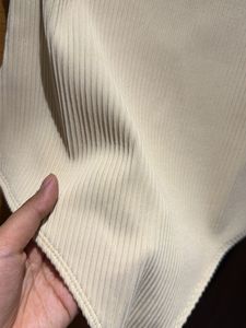 Ribbed butter yellow Bodysuit