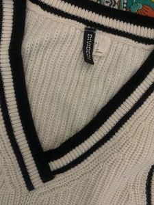 Striped Knit Vest - Cute &amp; Trendy