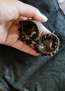 Oxidised Earrings