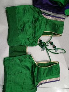 Silk Blouse 5blouse combo