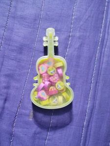 Cute Guitar Shaped Eraser Set