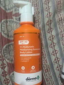 1 %hyaluronic acid body sunscreen lotion