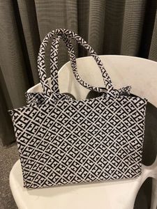 Trendy Monogram Tote Bag