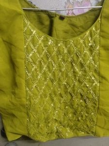 Boho Chic Embellished Jacket &amp; Blouse Set