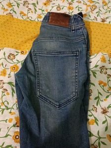 Distressed Denim Shorts