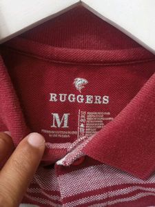 Men's Striped Polo Shirt