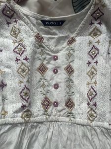 off white frock