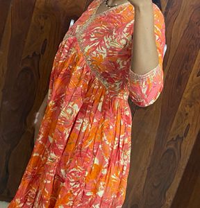 ❤️Vibrant Floral Print Kurta ❤️