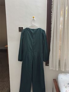 Elegant Emerald Green Jumpsuit