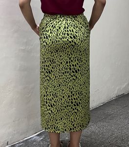 Urbanic Leopard Print Wide Leg Pants