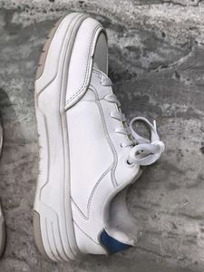 women's White Sneakers with Logo