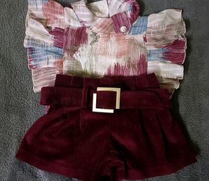Trendy _ Partywear_ Top With Tourser