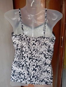 Cute Gothic Print Camisole Top