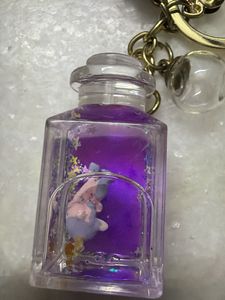 Cute Purple Potion Keychain