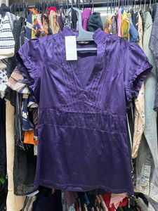 Elegant Purple Top