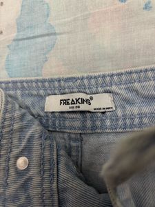 Light Wash Wide Leg Jeans