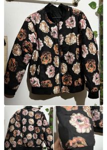 Floral Black jacket @299 only
