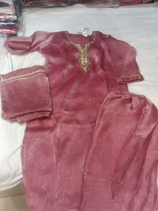 Beautiful Pink Kurta Set with Dupatta